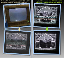 Apple IIc PAL Modulator & Apple IIGS - mono only on 240V AppleColor Composite Monitor IIe