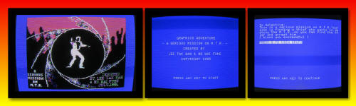 A Serious Mission on M.T.R. - Apple II game from Hong Kong (1985)