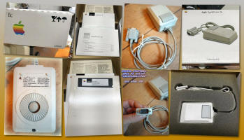 AppleMouse IIc  (A2M4035 platinum model)