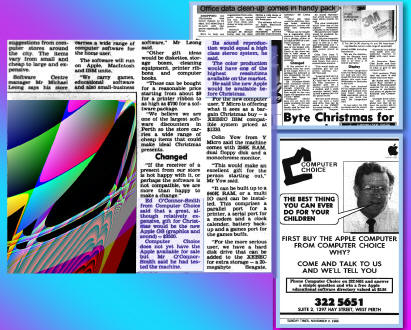 Apple IIGS 1986 Christmas promo (Computer Choice - Perth)
