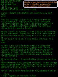 Mark Day on Apple IIe Card for Mac LC (May 1992)