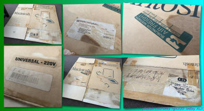 Original 1984 Picasso box 220V Macintosh M0001P New Zealand