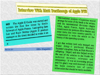Genesis of The Apple II Guide