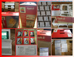 Canadian Apple IIc original box & paraphernalia