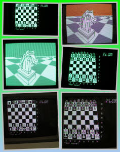 Colossus Chess 4.0 Apple II screenshots