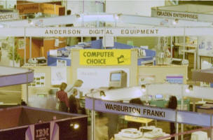Computer Choice exhibit at COMPUTER '84 EXPO Perth Entertainment Centre