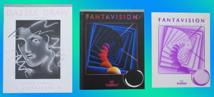 Dazzle Draw & Fantavision Apple II (8-bit) manuals