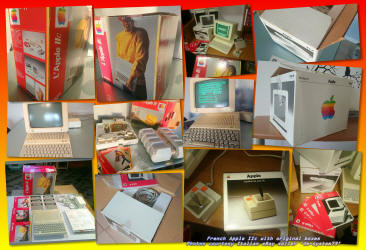French L'Apple IIc complete boxed system