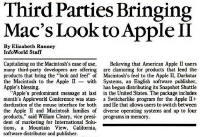 Snapshot Shuttle - InfoWorld excerpt March 3, 1986