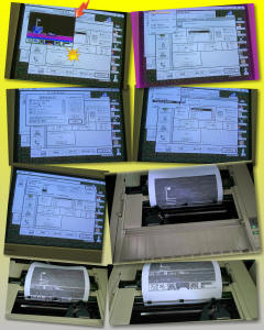 Mac LC Apple IIe Card screen dump to ImageWriter printer