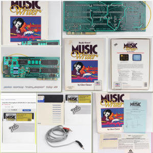 Mockingboard SSP2000 REV. D (1985) with Bank Street Music Writer