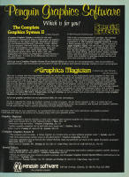 Penguin Graphics Magician & Complete Graphics System II ads (Feb 1983 Softalk)